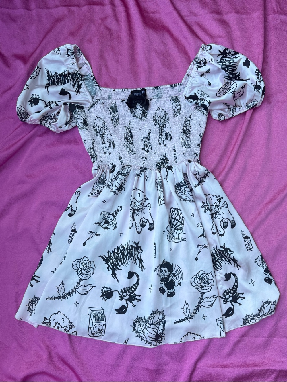 💖Current Mood Tattoo Dress💖